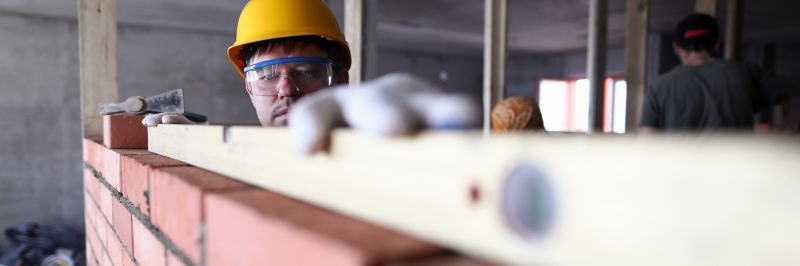 Brown Brick Construction