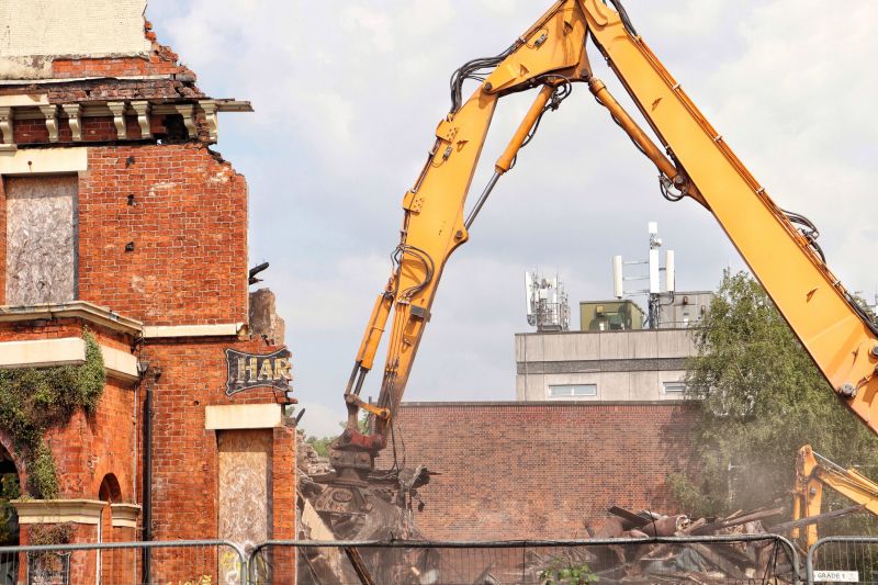 Brown Brick Construction
