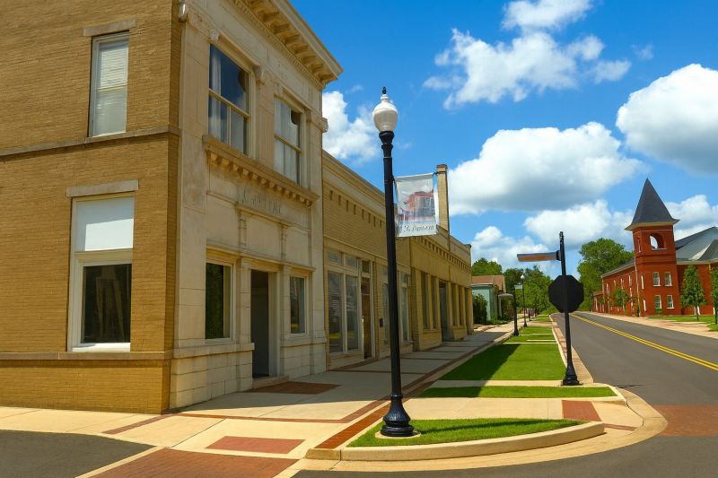 Brown Brick Construction