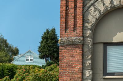 Brown Brick Construction