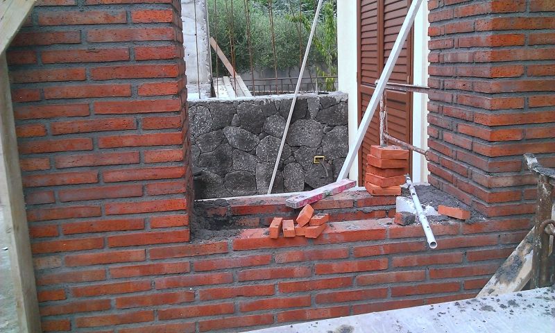 Brown Brick Construction