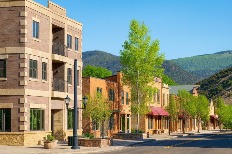 Brown Brick Construction