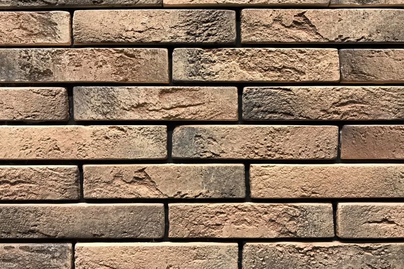 Brown Brick Wall Detailing