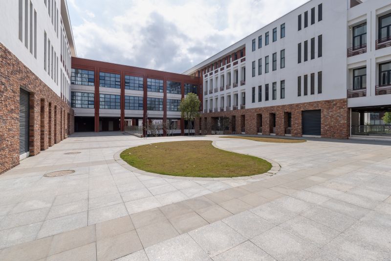 Brown Brick Commercial Buildings